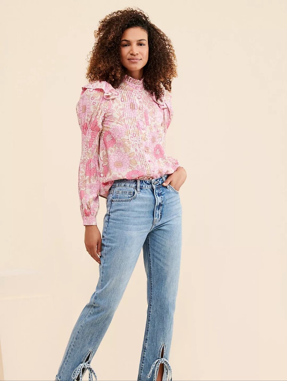 Selkie Tuxedo Blouse